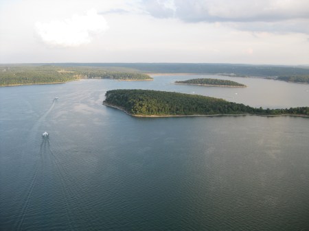 Lake Tenkiller Helicopter Ride