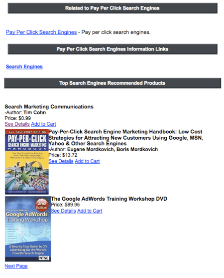 Top Search Engines Recommended Products