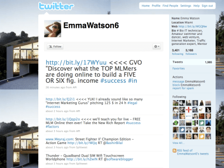 Duplicate Twitter Account 1