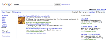 Social Search Results Furrier