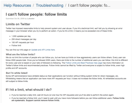 I Can't Follow People Limits I Can't Follow People Limits