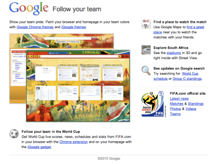 Google Follow Your Team