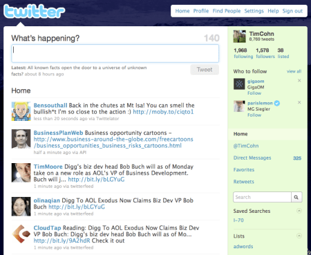 Twitter Who To Follow