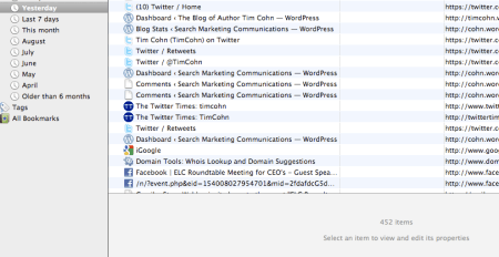 September 21, 2010 Media Consumed 452 Pages