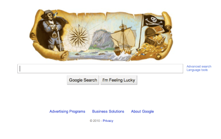 Robert Louis Stevension Google Doodle
