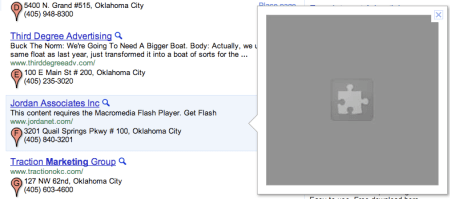 Content Requires Macromedia Flash Player