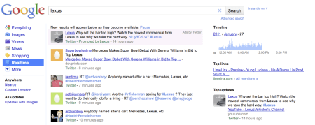 Promtoed Tweets In Real Time Google Search