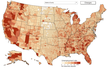 U.S. Geographic Market Economic Strength Map