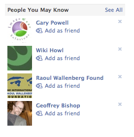 Facebook People You May Not Know